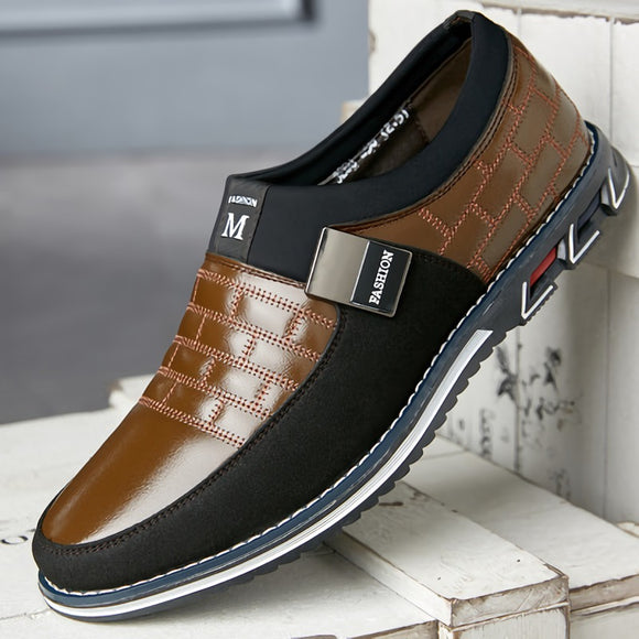 Shoes - New Arrival Fashion Men's Business Leather Casual Slip On Shoes (Buy 2 Get 10% OFF, 3 Get 15% OFF)