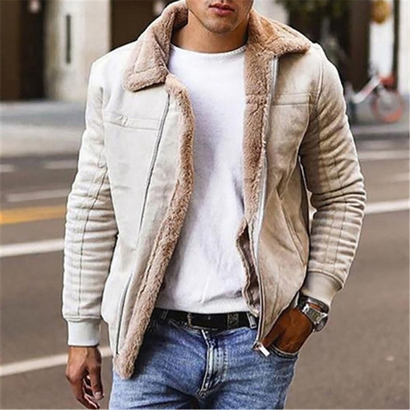 New Winter Men's Faux Leather Jackets