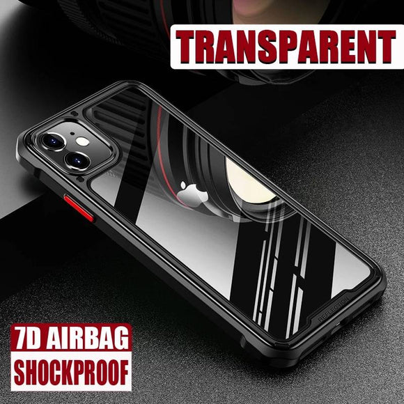 3D Luxury Shockproof Armor Case For iPhone