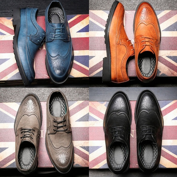 Shoes - 2019 Spring Leather Oxfords Formal Shoes