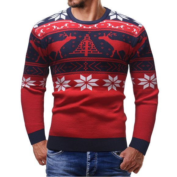 Warm Christmas Casual Knitted Sweater