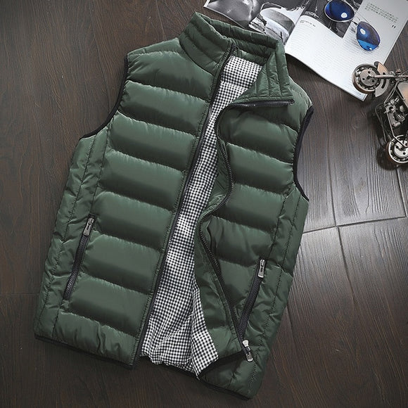 Casual Mens Jacket Sleeveless Vest Winter(BUY 2 GOT 10% OFF, 3 GOT 15% OFF）
