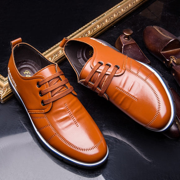 Shoes - Handmade Retro Leather Men's Casual Shoes
