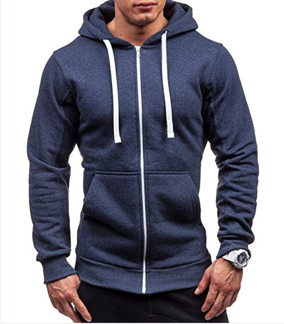 2021 New Men's Hoodies Sweatshirts Zipper Hoodie