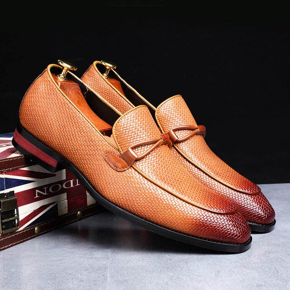 Shoes - Italian Style Men's Fashion Leather Business Shoes