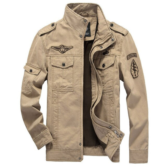 Kaaum Brand Men Outdoor Casual Military Jacket