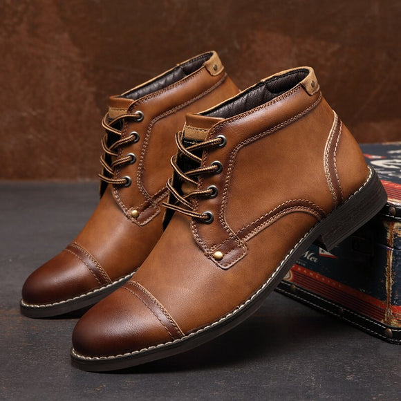 New Mens Short Martin Ankle Boots